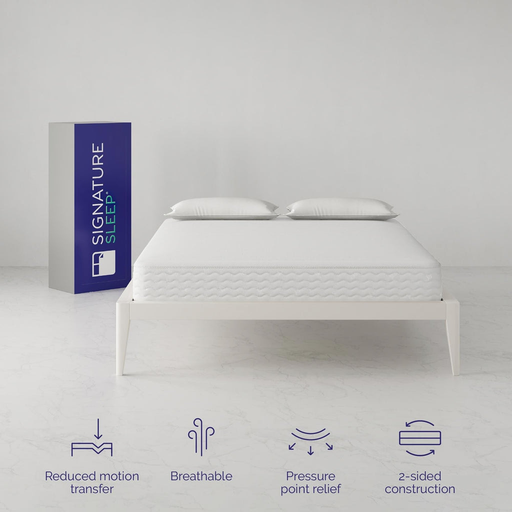 Signature Sleep Contour 8 Reversible Pocket Spring Mattress